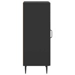 vidaXL Buffet Noir 33 x 34 5 x 89 5 cm Bois d'ingénierie