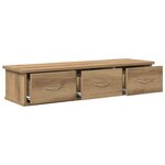 vidaXL Armoire murale chêne artisanal 88x26x18 5 cm bois d'ingénierie