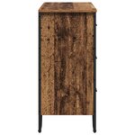 vidaXL Commode Bois Ancien 91x35.5x74.5 cm Bois d'ingénierie