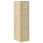 vidaXL Armoire d'apothicaire chêne sonoma 30x41x118 cm bois ingénierie