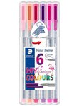 étui de 6 Fineliner triplus 'MY flamingo COLOURS' STAEDTLER