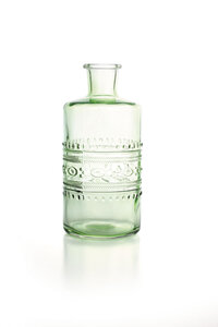 Vase Barcelone Motif Vert