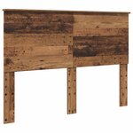 vidaXL Tête de lit Bois Ancien 160 cm Bois d'ingénierie