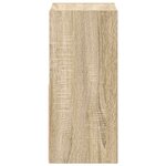 vidaXL Table de chevet avec tiroir Chêne Sonoma 25 5 x 22 x 49 5 cm