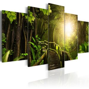 Tableau - magical jungle l x h en cm 100x50