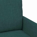 vidaXL Canapés avec coussin 110cm Vert foncé Contreplaqué