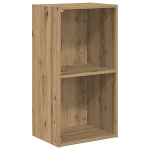 vidaXL Bibliothèque chêne artisanal 40x30x77 cm bois d'ingénierie