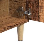 vidaXL Meuble TV vieux bois 102x35x50 cm bois d'ingénierie