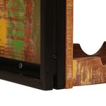 vidaXL Étagère à vin Marron 100 x 45 x 33 cm Bois récupéré massif