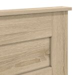 vidaXL Tête de lit Chêne Sonoma 180 cm Bois d'ingénierie