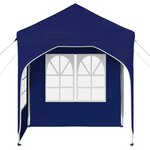 vidaXL Tente de fête pop-up 192 x 192 x 245 cm Bleu