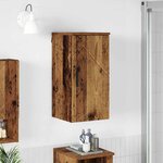 vidaXL Cabinet de salle de bain Bois ancien 30 x 31 5 x 61 cm