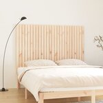 vidaXL Tête de lit murale 166x3x110 cm Bois massif de pin