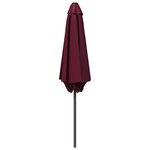 vidaXL Parasol de jardin avec base 230 x 230 cm Polyester