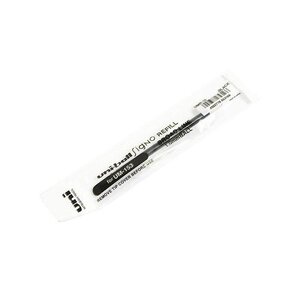 Recharge pour roller um153 encre gel signo broad umr10 pointe large 1mm noir uni-ball