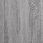 vidaXL Table d'appoint Sonoma gris 40x30x60 cm Bois d'ingénierie