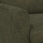 vidaXL fauteuil Vert armée 76 x 94 x 102 cm Cuir synthétique