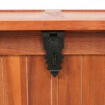 vidaXL Coffres de rangement 3 Pièces Bois d'acacia solide