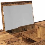 vidaXL Table de Toilette avec tiroir Bois ancien 100 x 45 x 76 cm