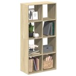 vidaXL Étagère séparatrice de pièce chêne sonoma 69 5x29x137 5 cm