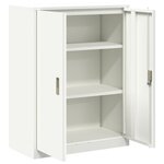 vidaXL Armoire de rangement Blanc 80 x 40 x 105 cm Acier