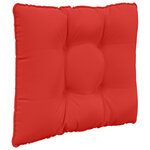 vidaXL Coussin de canapé d'extérieur 3 Pièces Rouge Polyester