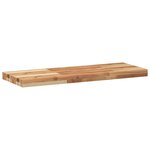 vidaXL Étagère flottante 100x30x4 cm acacia massif finition à l'huile