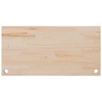 vidaXL Dessus de bureau 100x50x2 5 cm bois massif de pin