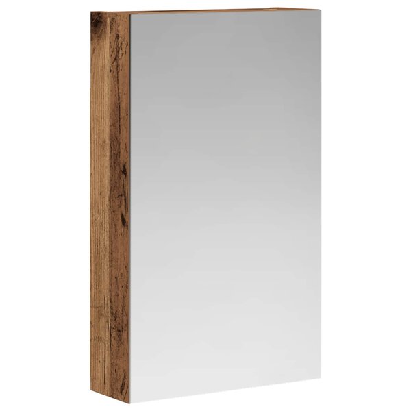 vidaXL Armoire Miroir de Salle de Bain Bois ancien 30 x 10 5 x 50 cm