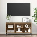 vidaXL Ensemble meuble TV Marron 69 5 x 30 x 50 cm Bois d'ingénierie