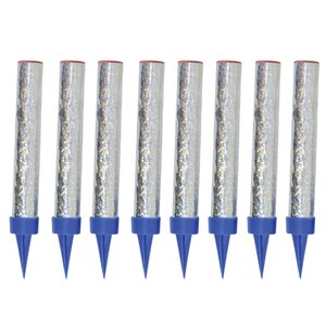 8 bougies-fontaines lumineuses 12 cm