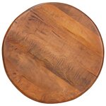vidaXL Tables basses gigognes 2 Pièces Marron miel Bois de mangue massif