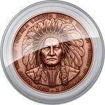 Monnaie SITTING BULL 10 Oz Cuivre 1$ Sioux Nation 2027 (PRÉCOMMANDE)