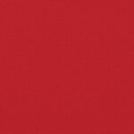 vidaXL Auvent latéral rétractable rouge 180x600 cm