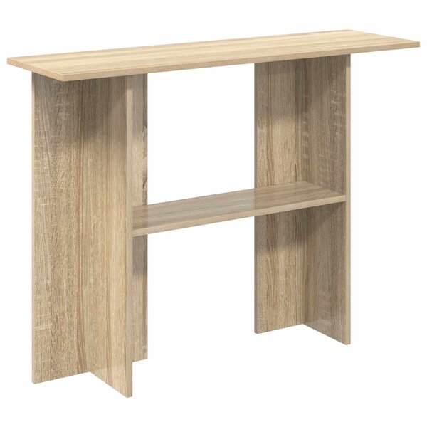 vidaXL Table console Chêne Sonoma 100 x 30 x 75 cm Bois d'ingénierie