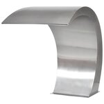 vidaXL Fontaine cascade de piscine Acier inoxydable 45 x 30 x 60 cm