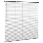 vidaXL Store Vénitien Réglable Gris Argenté 150 x 140 cm PVC