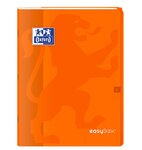 Cahier Easybook agrafé 24x32cm 96 pages grands carreaux 90g orange OXFORD