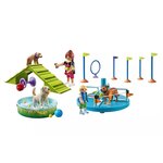 PLAYMOBIL 71745 - My Life Aire de jeux pour chiens