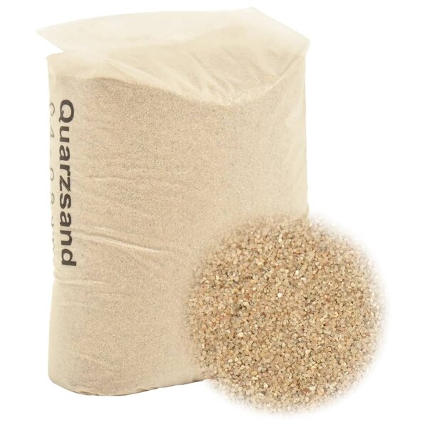 vidaXL Sable filtrant 25 kg 0 4-0 8 mm