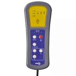 vidaXL Fauteuil de massage Noir Tissu