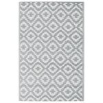 vidaXL Tapis d'extérieur ARAKIL Gris 190x290 cm PP