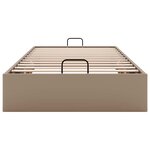 vidaXL Cadre de lit ottoman sans matelas cappuccino 90x200 cm