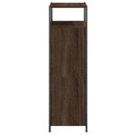 vidaXL Armoire à chaussures chêne marron 60x34x112cm bois d'ingénierie