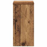 vidaXL Cabinet de salle de bain Bois ancien 30 x 31 5 x 61 cm