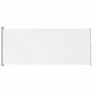 vidaXL Auvent latéral rétractable de patio 220x500 cm Crème