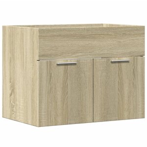 vidaXL Armoire d'évier Chêne sonoma 60x38 5x46 cm Aggloméré