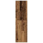 vidaXL Armoire d'apothicaire vieux bois 40x41x144 5 cm bois ingénierie