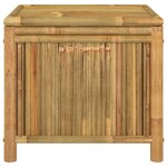 vidaXL Boîte de rangement de jardin 60x52x55 cm Bambou