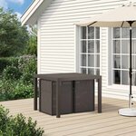 vidaXL Chaises de jardin salle à manger 2 Pièces Gris clair et anthracite